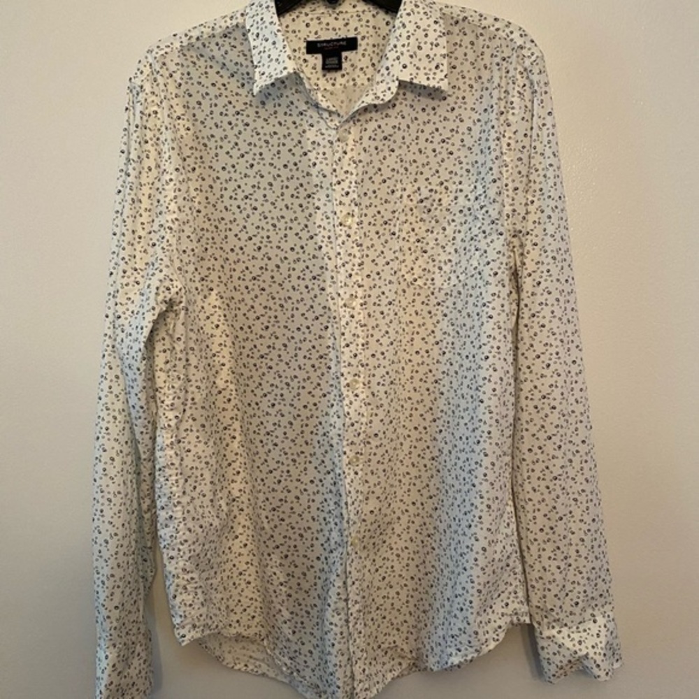Men’s Printed Button Down Shirt